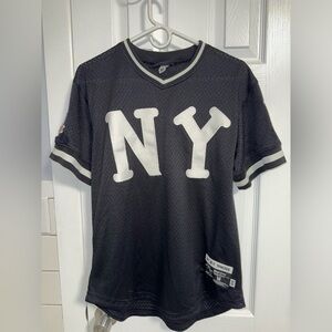 NY Yankees Black Mesh Jersey